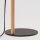 Tischlampe Skandinavisch Holz Leinen 46 cm E27