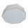 Deckenleuchte Modern Leinen 52 cm breit 4x E27 wohnlich