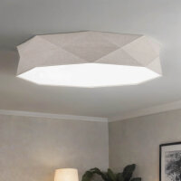 Plafonnier Tissu Lin 78 cm de large faible...