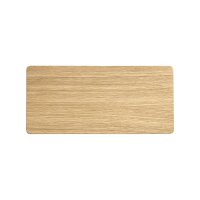 Wandlampe Holz eckig 35 cm flach Modern indirektes Licht