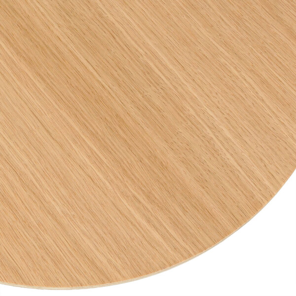 Holz Wandlampe rund Ø 30 cm flach indirektes Licht