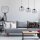 Stehlampe Modern 179 cm hoch Metall Glas Dreibein