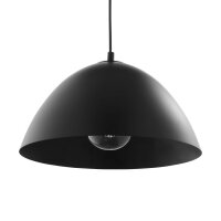 Hängeleuchte rund Ø 33,5 cm Metall Schwarz E27