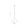 Suspension ronde Ø 33,5 cm Métal noir E27