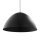 Lampe à suspendre métal noir Ø 50 cm rond E27