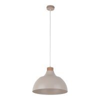 Lampe &agrave; suspendre m&eacute;tal bois &Oslash; 34 cm...