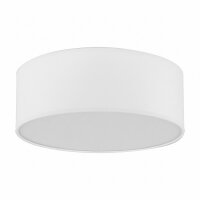 Plafonnier Blanc Tissu Ø 45 cm rond...