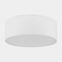 Plafonnier Blanc Tissu Ø 45 cm rond...