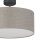 Plafonnier Abat-jour en tissu lin anti-éblouissant Ø 40 cm rond