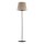 Stehlampe Stoff Metall 151 cm klein Modern wohnlich E27
