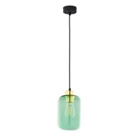 Lampe &agrave; suspendre Vert &Oslash; 14 cm E27...