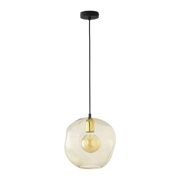 Pendelleuchte Glas Kugelschirm E27 elegant BOSTA