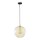 Pendelleuchte Glas Kugelschirm E27 elegant BOSTA