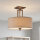 Plafonnier élégant rond Beige Vintage Salon