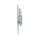 Wandlampe rund Metall Ø 30 cm flach Weiß G9 Modern