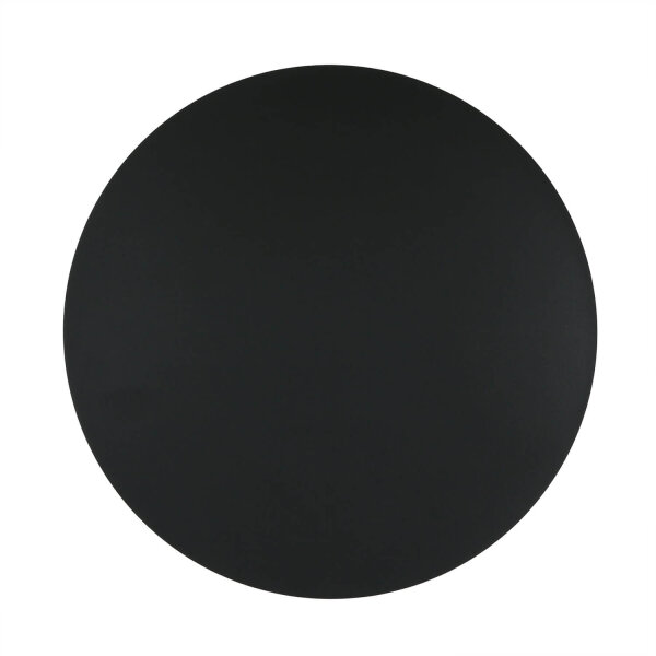 Wandlampe rund Ø 40 cm Metall Schwarz indirektes Licht