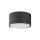 Spot Lampe rund klein Ø 8 cm flach Schwarz blendarm