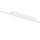 Plafonnier métal 3 flammes blanc 100 cm de long Métal