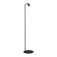 Lampadaire petit 140 cm abat-jour ajustable noir