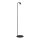 Lampadaire petit 140 cm abat-jour ajustable noir
