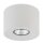 Spot de plafond blanc métal Ø 11 cm rond plat GU10