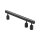 Deckenleuchte Schwarz 74 cm lang GU10 Metall 3-flammig