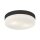 Lampe de salle de bain plafond IP44 salle de bain Ø 29 cm rond blanc noir