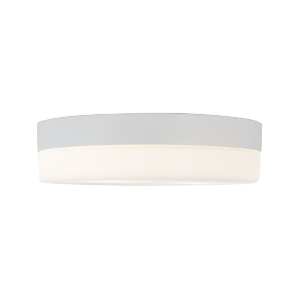 Plafonnier salle de bain rond Ø 29 cm IP44 salle de bain blanc E27