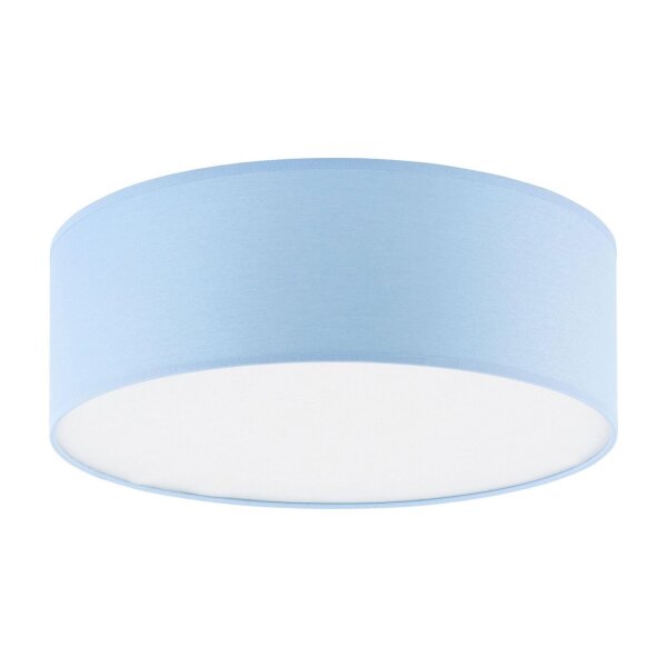 Kinderzimmerlampe Decke Blau Ø 38 cm rund flach