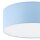 Kinderzimmerlampe Decke Blau Ø 38 cm rund flach