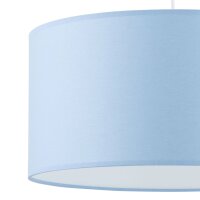 Kinderzimmerleuchte Hellblau Weiß Ø 40 cm...