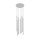Suspension blanche 7-flmg Lampe de table à manger CULT