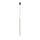 Suspension laiton véritable Ø2,5cm rond G9 étroit