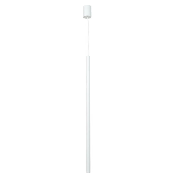 Runde Pendelleuchte Weiß Ø2,5cm G9 Modern CULT