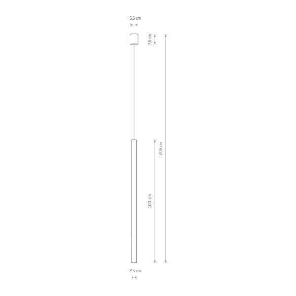 Suspension moderne en laiton véritable G9 élégante