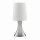 Lampe de table &agrave; intensit&eacute; variable Touchdimmer Moderne Argent&eacute;