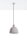 Hängeleuchte Beton Ø 28 cm Modern Grau E27 verstellbar