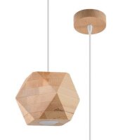 Lampe à suspendre en bois...