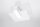 Plafonnier confortable blanc verre bois plat H : 14 cm