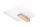 Deckenlampe Glas Holz 47,5 cm lang blendarm 2x E27