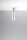 Plafonnier Scandinave Métal Bois Blanc Naturel Ø 6 cm