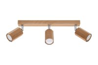 Projecteur de plafond 3 flammes GU10 orientable L : 45 cm...