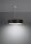 Pendelleuchte rund Ø 50 cm Schwarz blendarm Stoff Glas