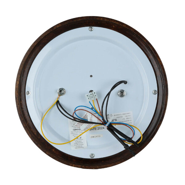 Plafonnier ANABELL 1 Crème Ø33cm Lampe de campagne