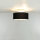 Runde Deckenlampe Schwarz Ø 30 cm blendarm Stoff Glas
