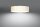 Plafonnier Blanc Tissu Verre Ø 50 cm rond faible éblouissement 5x E27