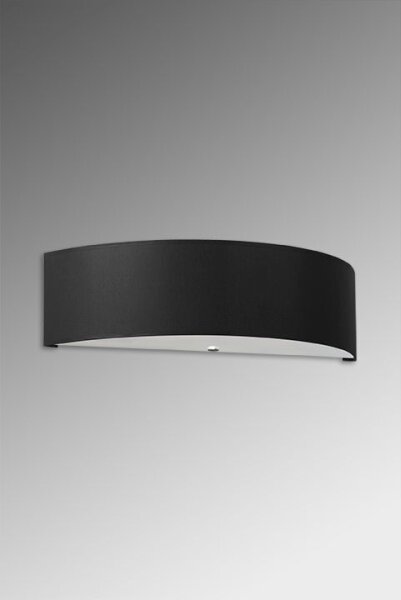 Applique Up Down noir tissu verre 45 cm indirect