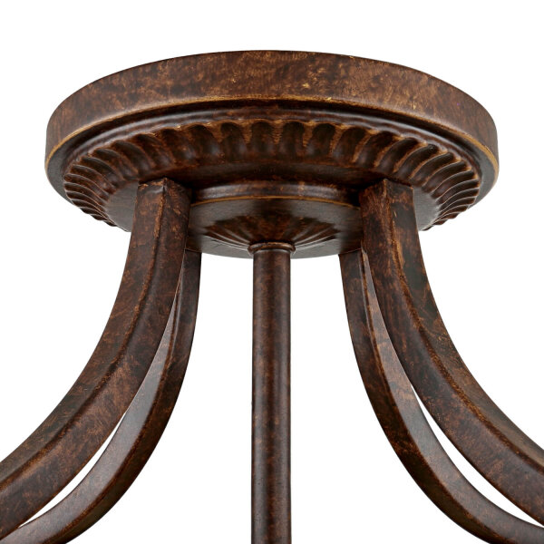 Deckenleuchte ANABELL 1 Braun Wohnzimmer Lampe