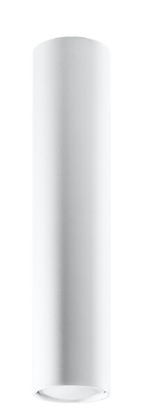 Spot Deckenleuchte Weiß 40 cm hoch Ø 6 cm Metall Modern