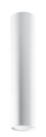 Spot Deckenleuchte Wei&szlig; 40 cm hoch &Oslash; 6 cm Metall Modern